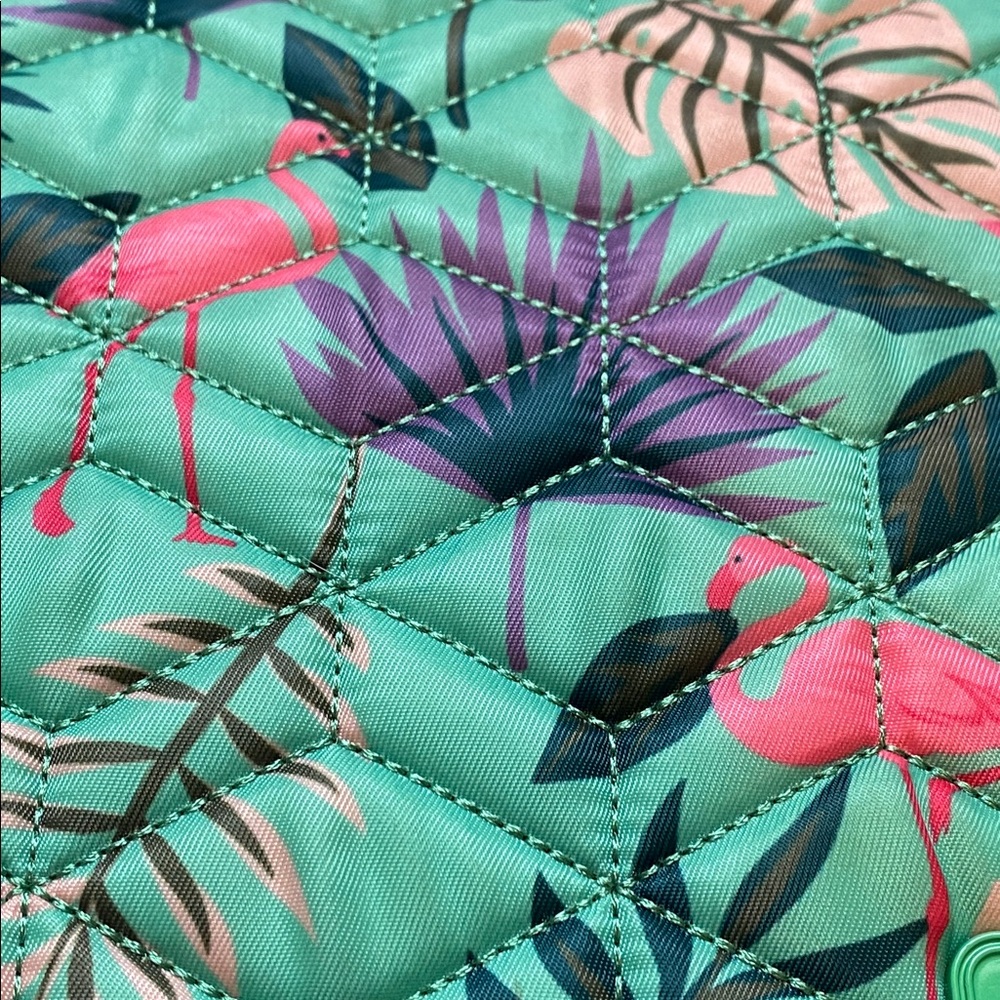LUG Ranger 2 Crossbody Bag With Matching Wallet In Flamingo Mint Pattern - Picture 4 of 16